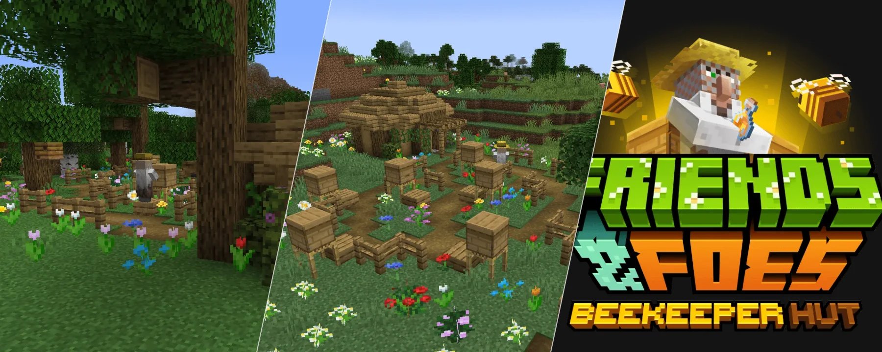 Friends&Foes - Beekeeper Hut (Fabric/Quilt) — Friends&Foes - Beekeeper Hut (Fabric/Quilt) screenshots 1–3
