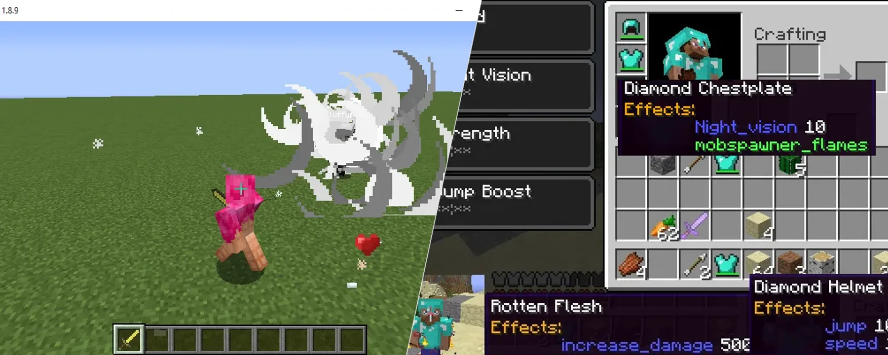 Advanced Item Effects — Advanced Item Effects screenshots 1–2