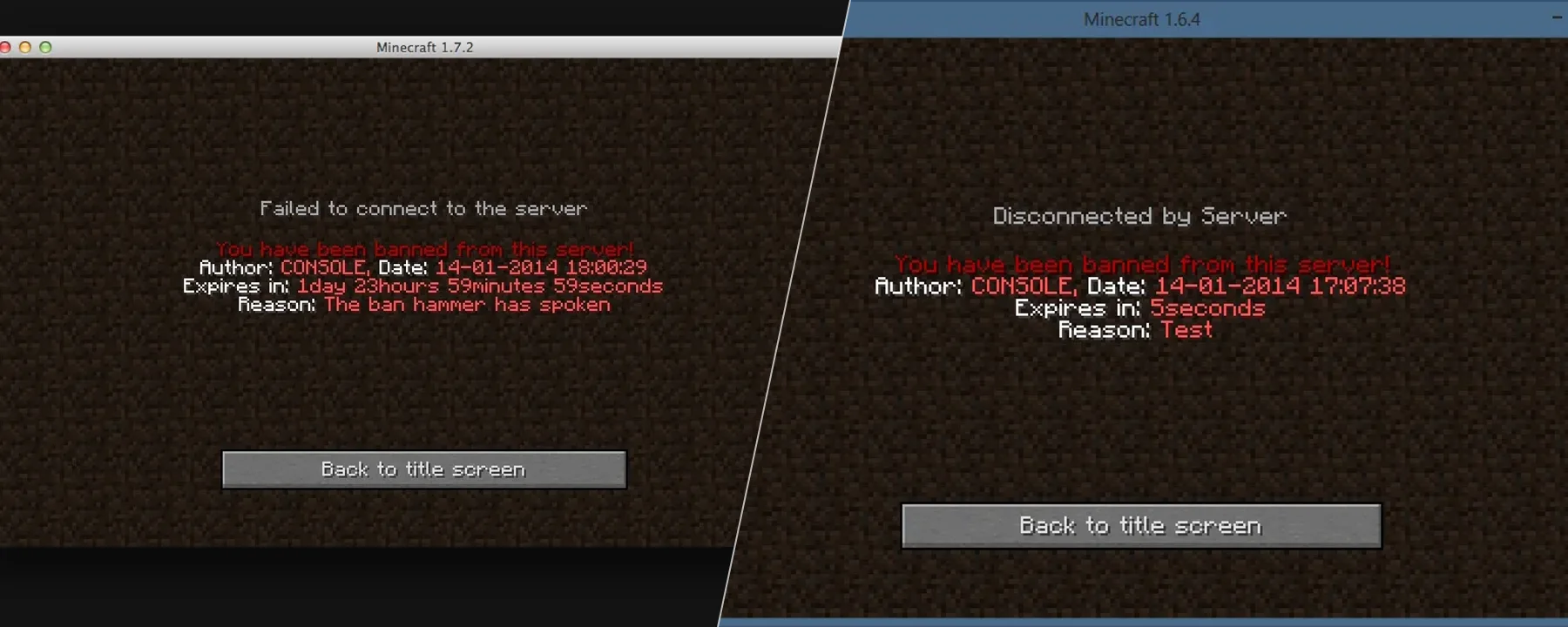 CustomBanPlugin — CustomBanPlugin screenshots 1–2