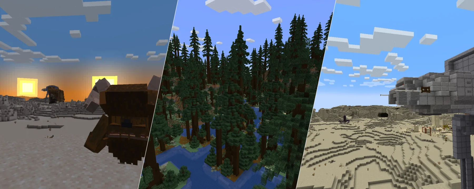 Star Wars Planets  [Forge/Fabric] — Star Wars Planets  [Forge/Fabric] screenshots 1–3