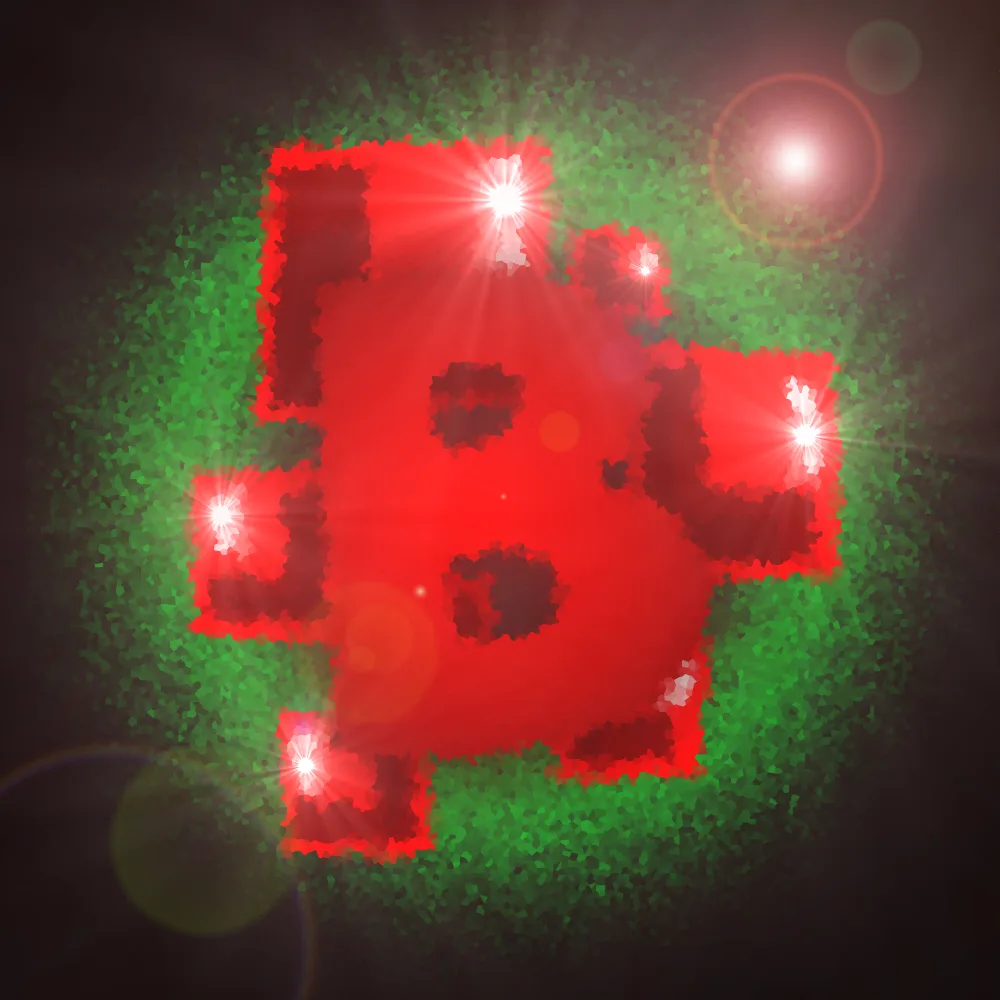 Blood Particles — Blood Particles Logo