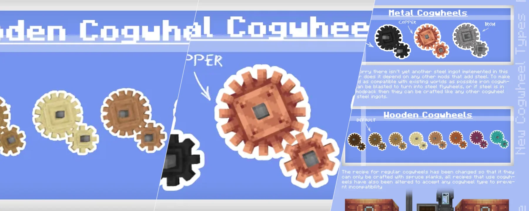 Create: Extended Cogwheels  — Create: Extended Cogwheels  screenshots 1–3