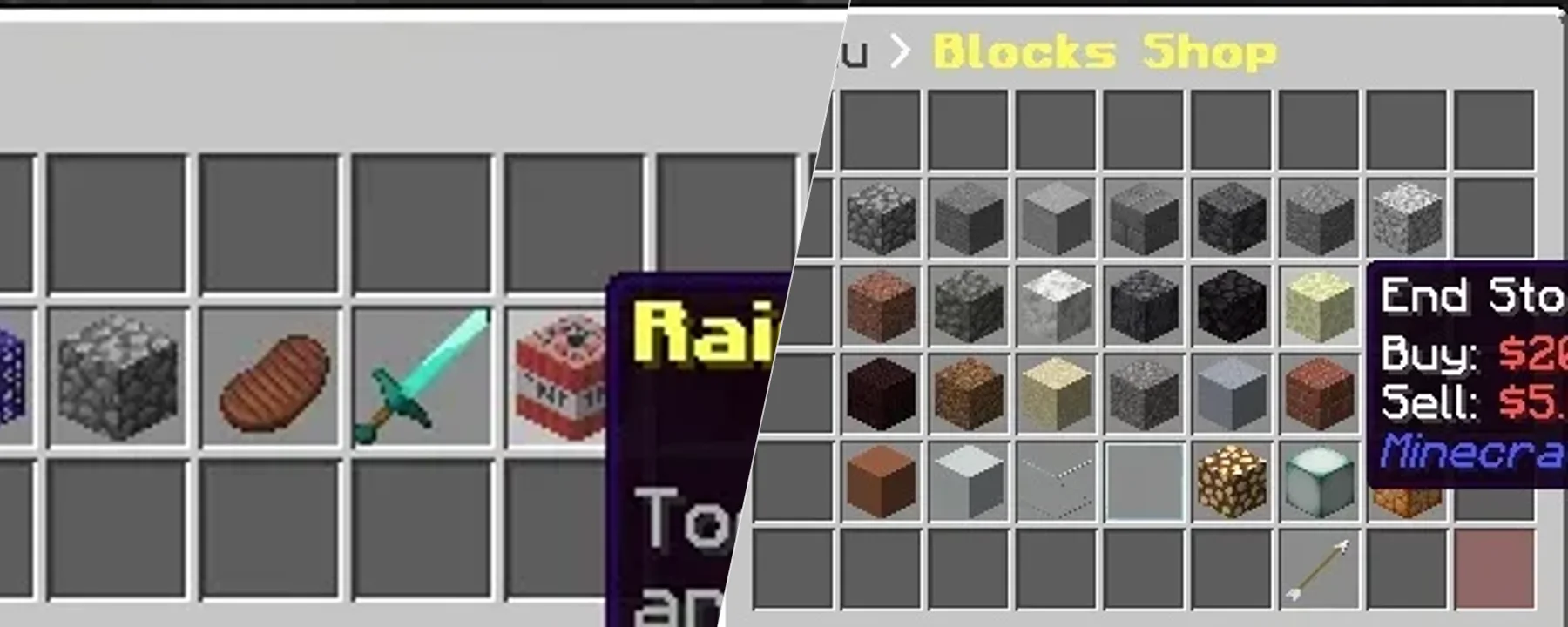 GUI Shop — GUI Shop screenshots 1–2