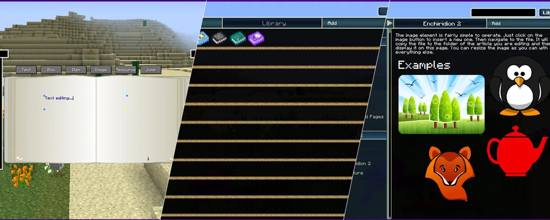 Enchiridion — Enchiridion screenshots 4–6