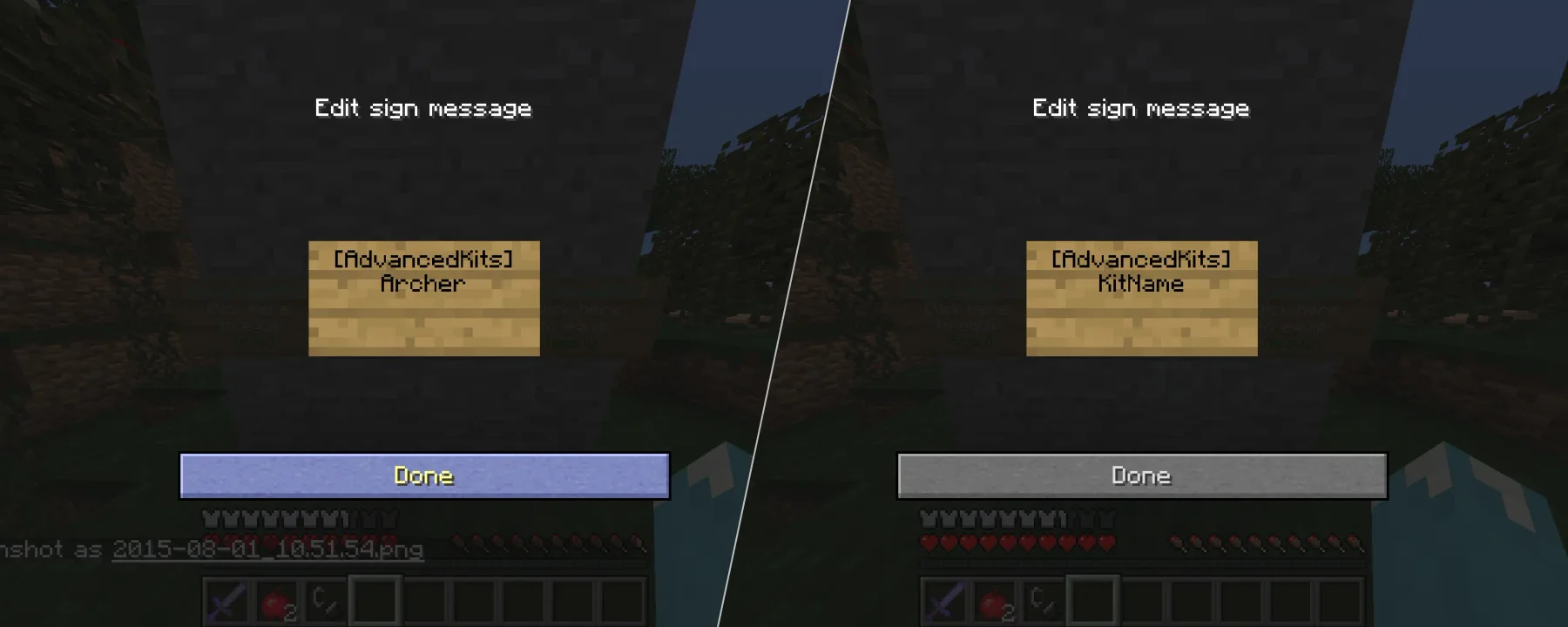 AdvancedKits — AdvancedKits screenshots 1–2