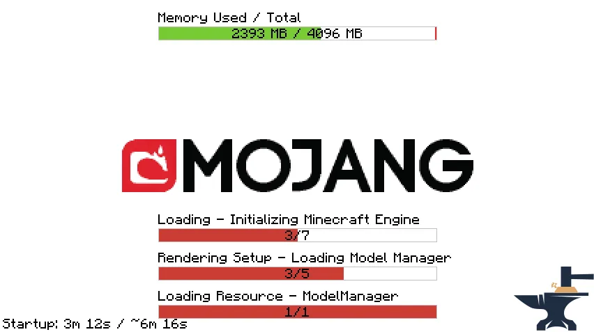 Startup Timer — Loading screen with timer