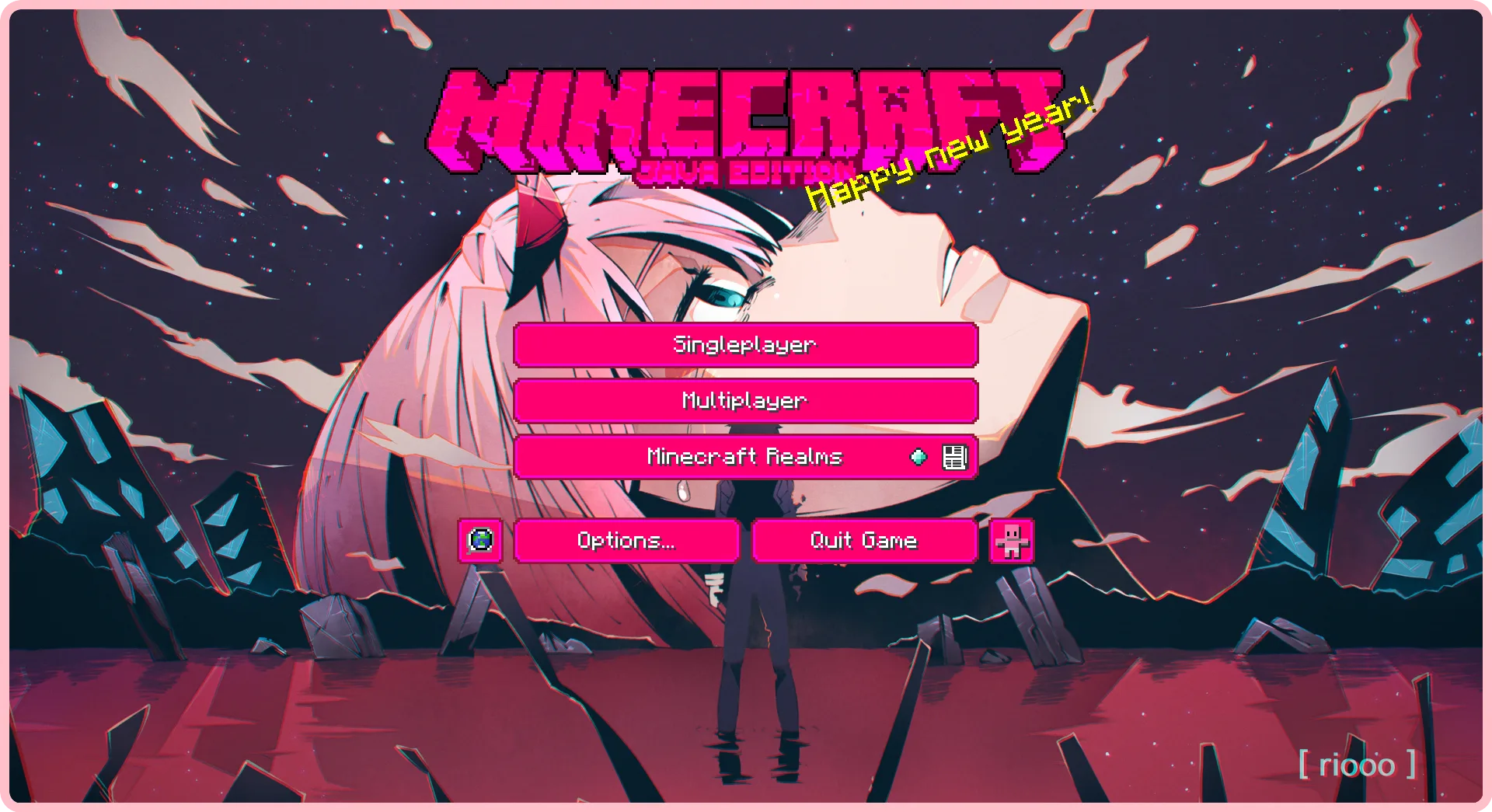DARLING in the FRANXX GUI Custom Pack — DARLING in the FRANXX GUI Custom Pack screenshot