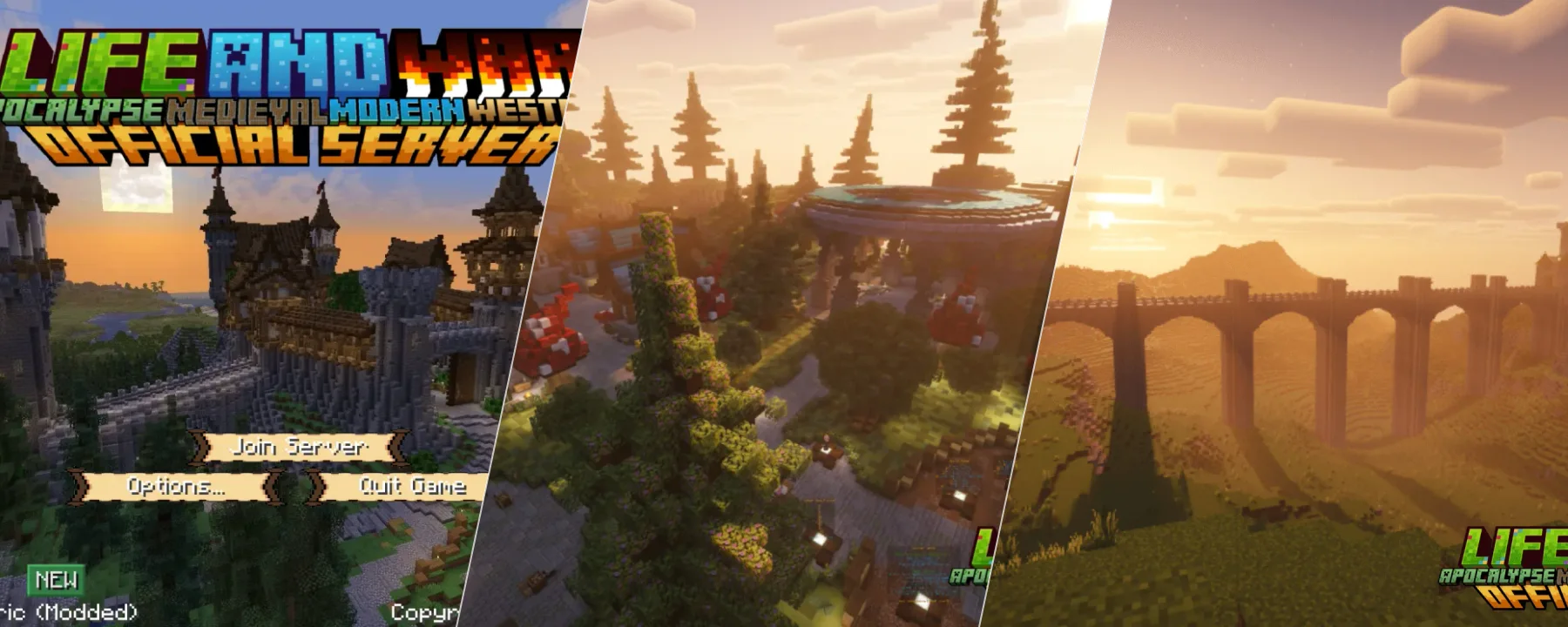 Life and War (Server) — Life and War (Server) screenshots 1–3