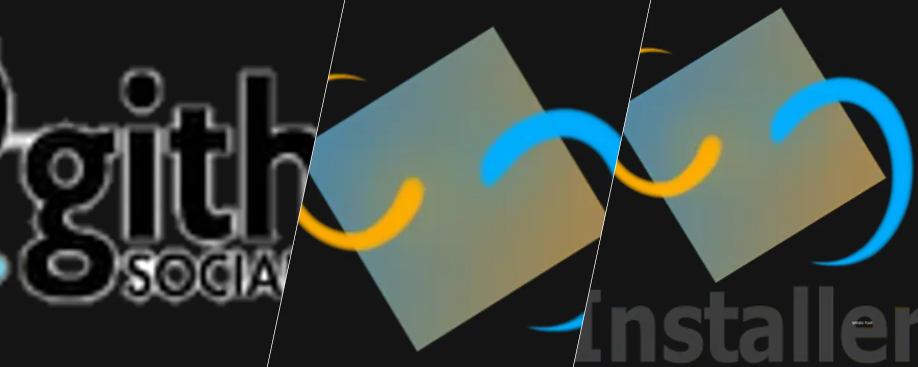 Installer — Installer screenshots 1–3
