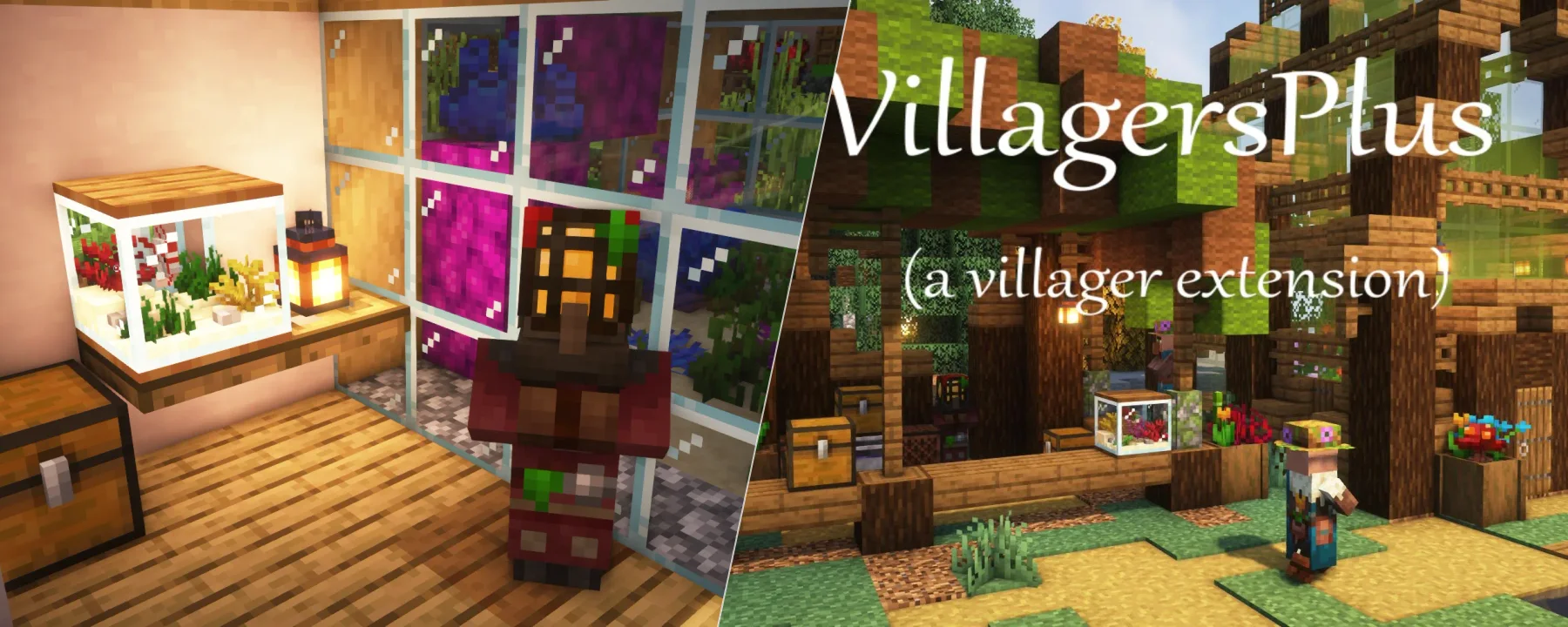 VillagersPlus (Fabric/Neoforge) — VillagersPlus (Fabric/Neoforge) screenshots 3–4