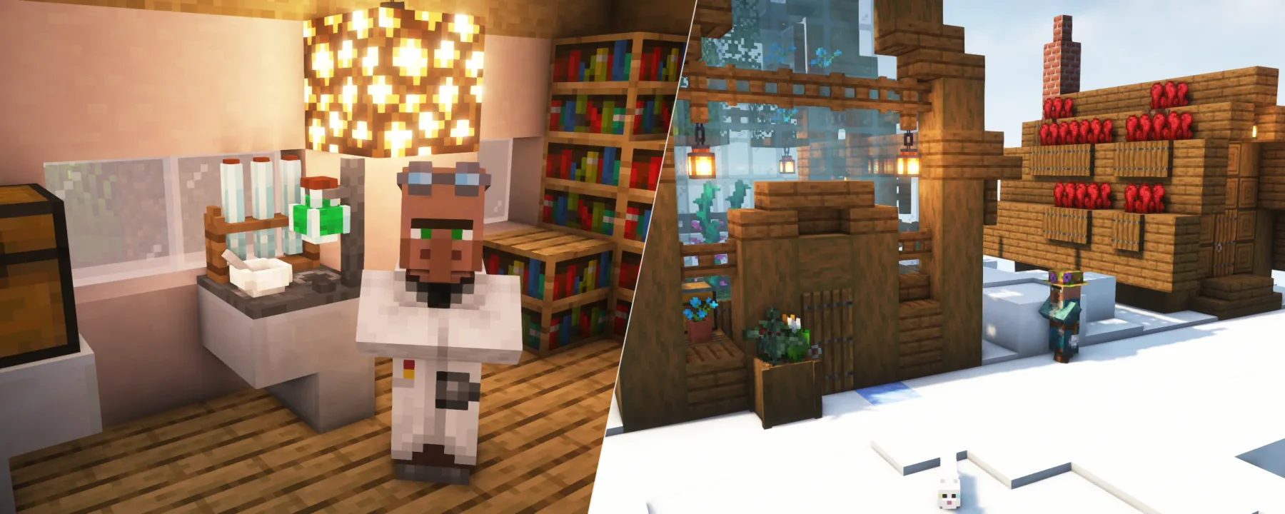 VillagersPlus (Forge) — VillagersPlus (Forge) screenshots 1–2