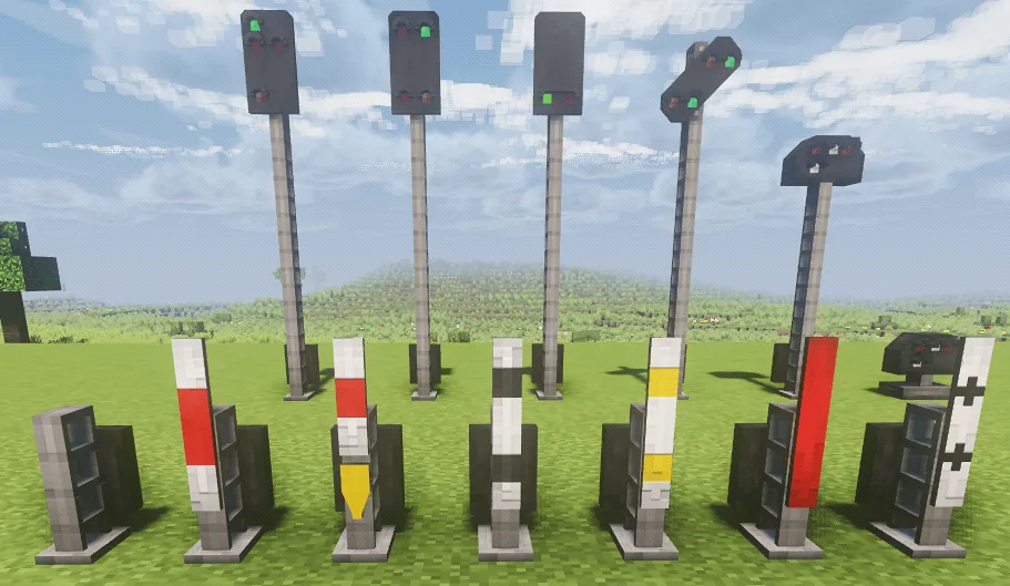 Create Train Additions — German H/V Signals