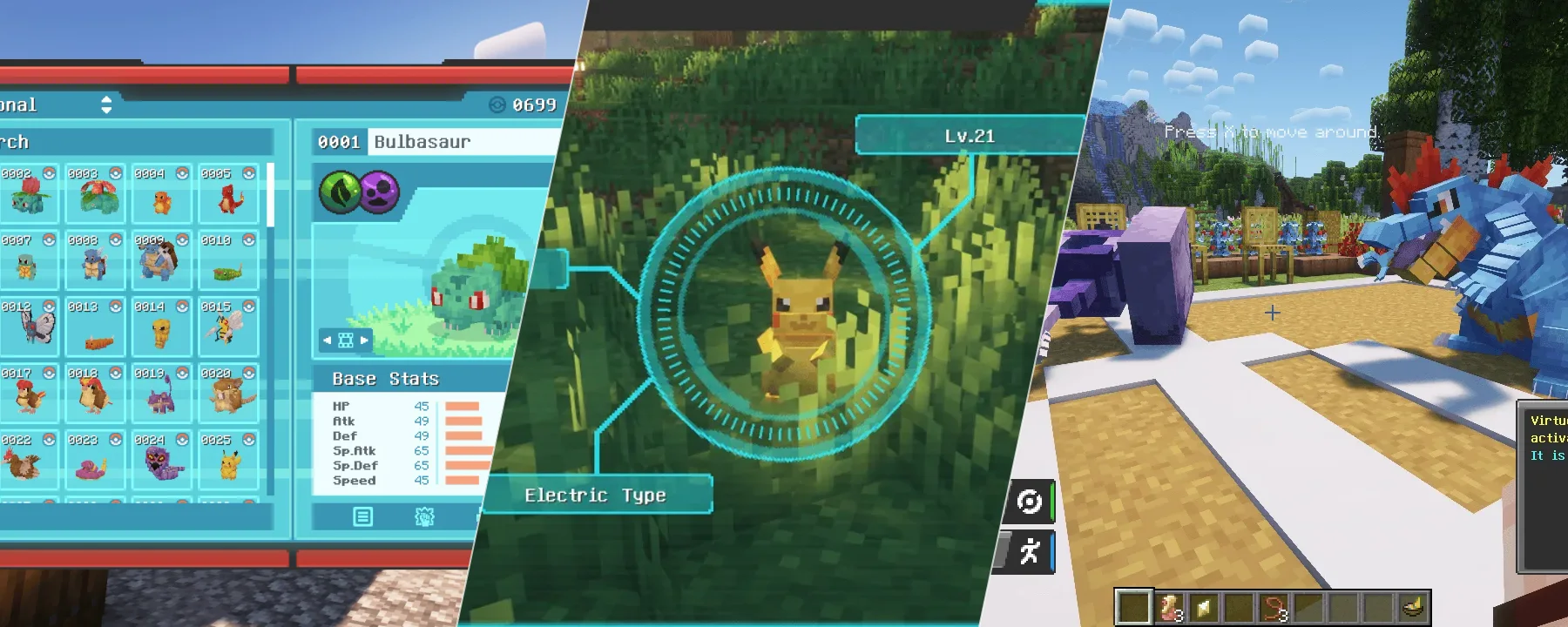 Cobblemon Official Modpack [Fabric] — Cobblemon Official Modpack [Fabric] screenshots 1–3