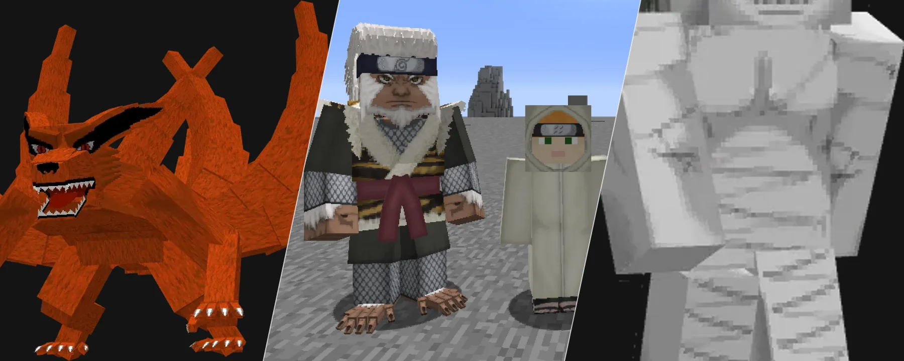 AHZNB's Naruto ShinobiCraft — AHZNB's Naruto ShinobiCraft screenshots 1–3