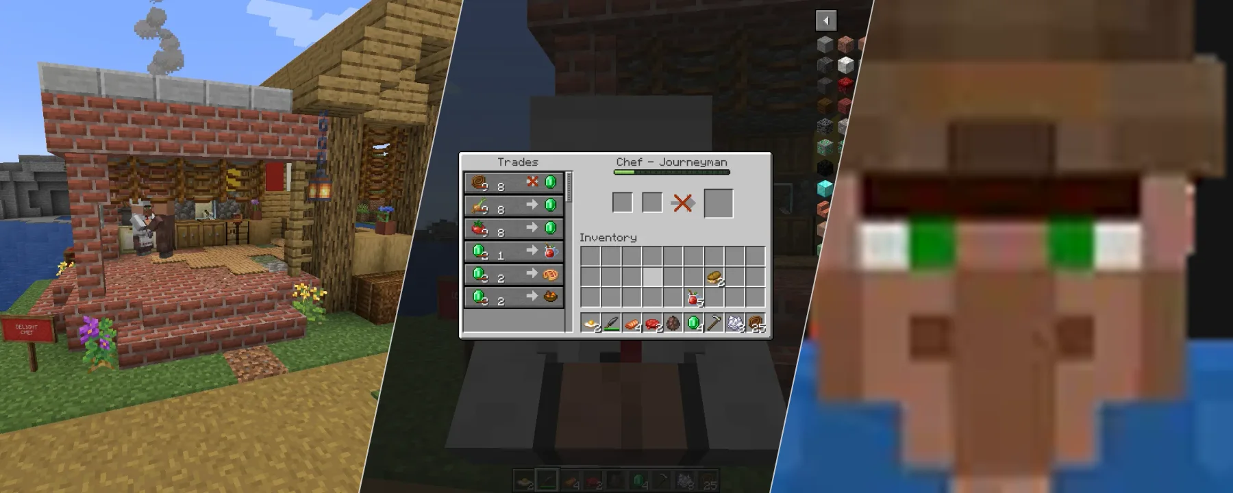 Chef's Delight [Forge] - Farmer's Delight Villagers — Chef's Delight [Forge] - Farmer's Delight Villagers screenshots 4–6