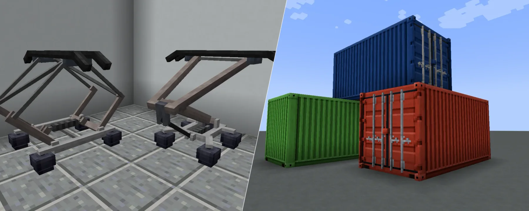 Create: Modern Train Parts — Create: Modern Train Parts screenshots 1–2