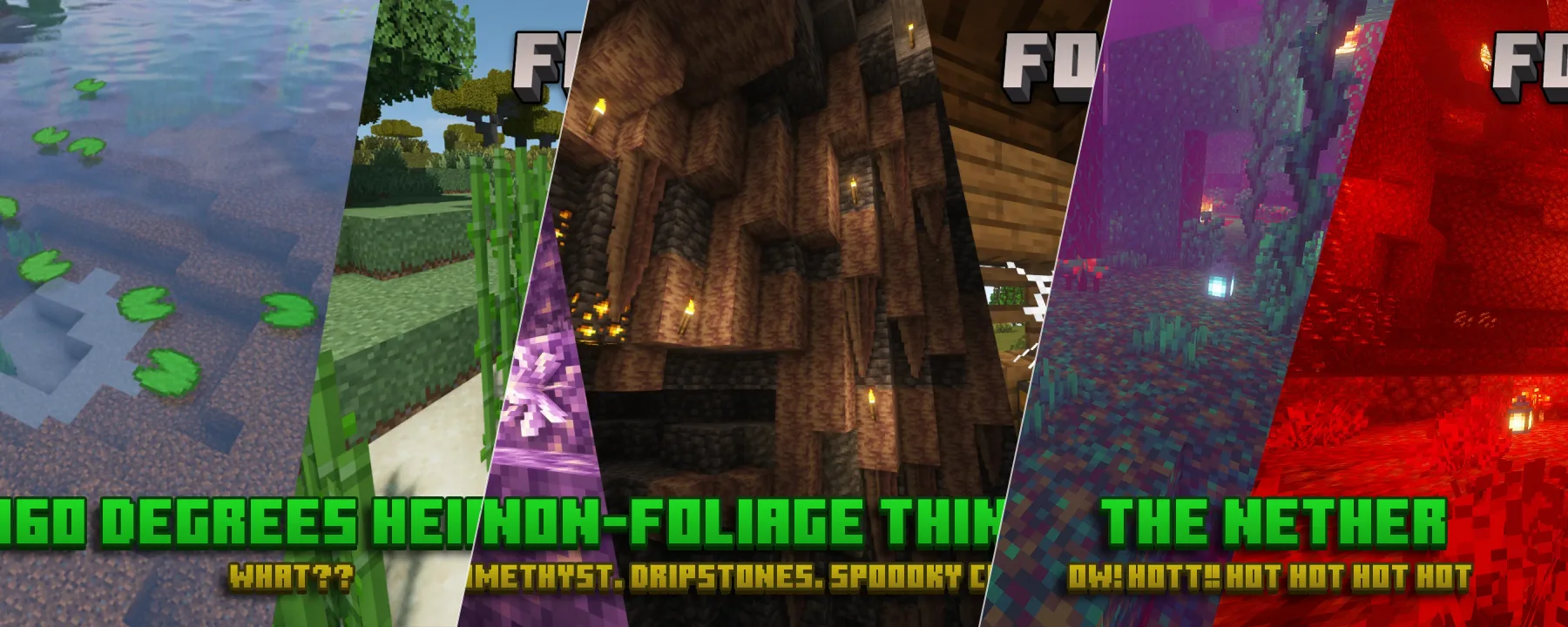Foliage+ — Foliage+ screenshots 1–3