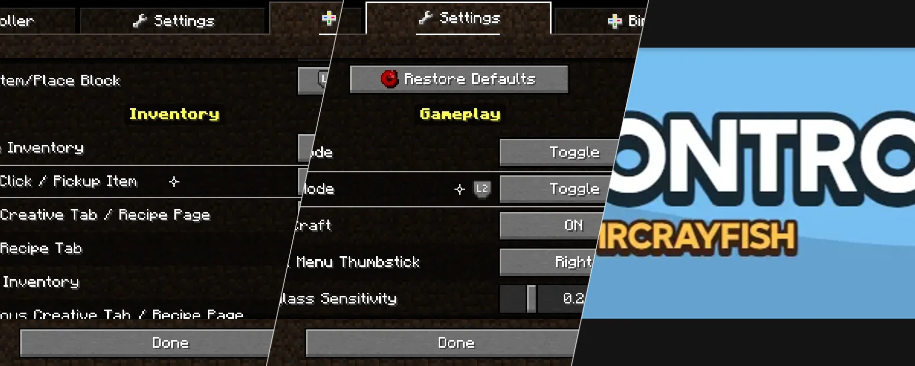 Controllable (Fabric) [Archived] — Controllable (Fabric) [Archived] screenshots 1–3