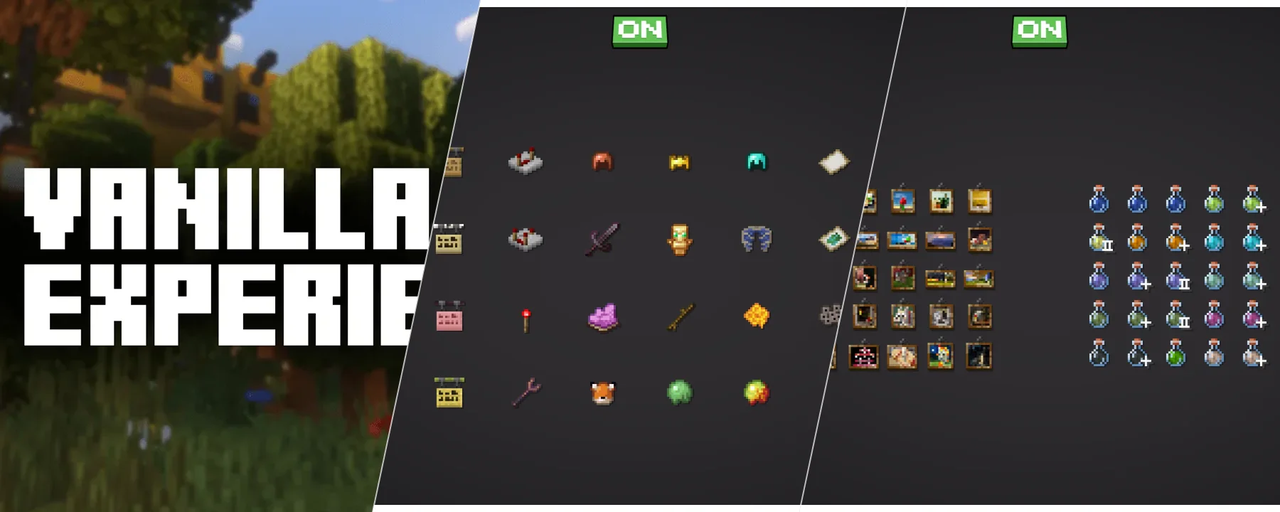 Vanilla Experience+ — Vanilla Experience+ screenshots 1–3