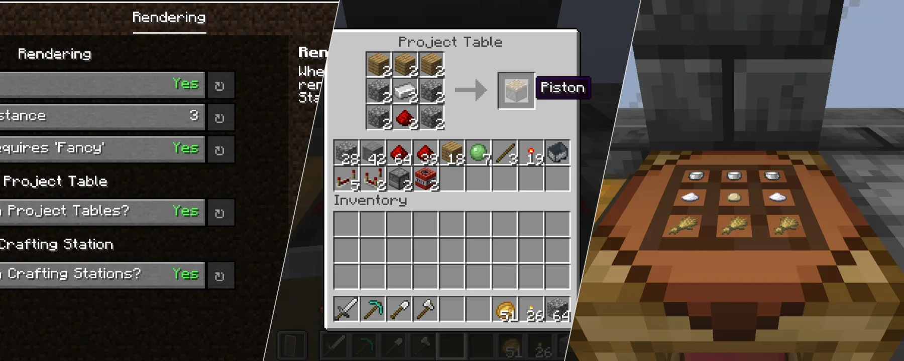 Enhanced Workbenches — Enhanced Workbenches screenshots 1–3
