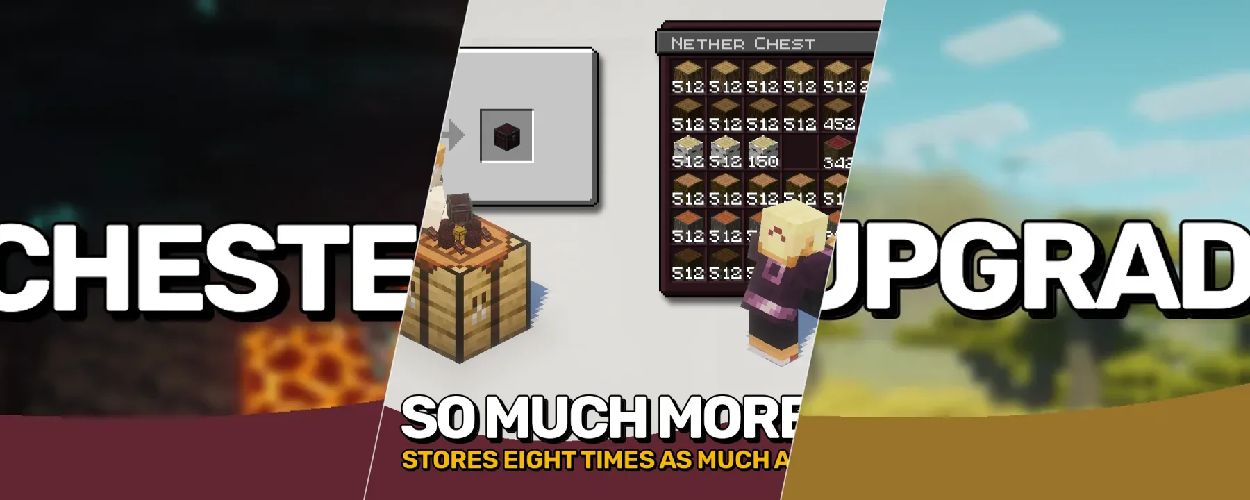 Nether Chested — Nether Chested screenshots 1–3