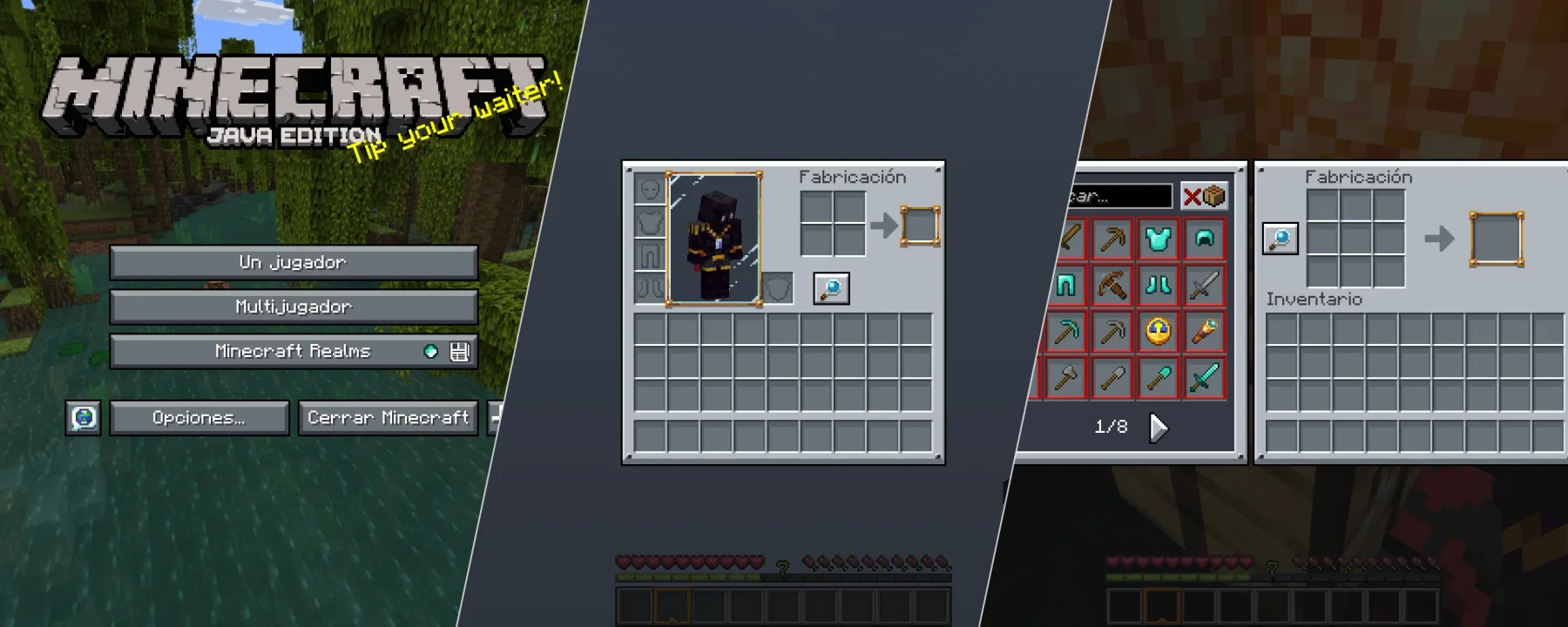 Mandala's GUI - White mode — Mandala's GUI - White mode screenshots 1–3