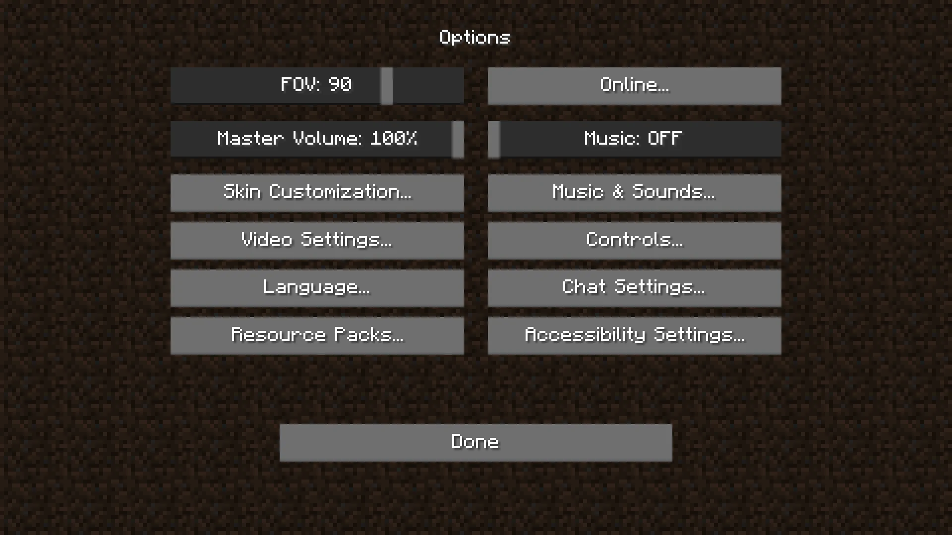 Simplistic Menu screenshot 1