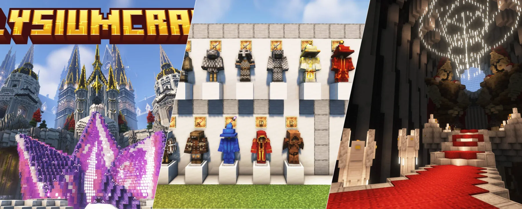 ElysiumCraft Rp — ElysiumCraft Rp screenshots 1–3