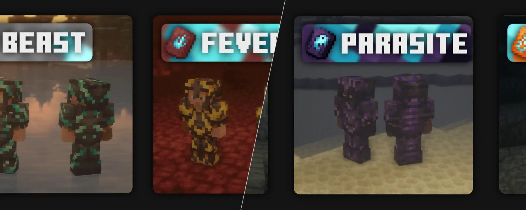 More Armor Trims [FABRIC/NEOFORGE] — More Armor Trims [FABRIC/NEOFORGE] screenshots 3–4