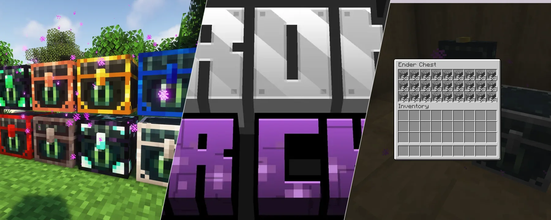 Iron Ender Chests — Iron Ender Chests screenshots 1–3