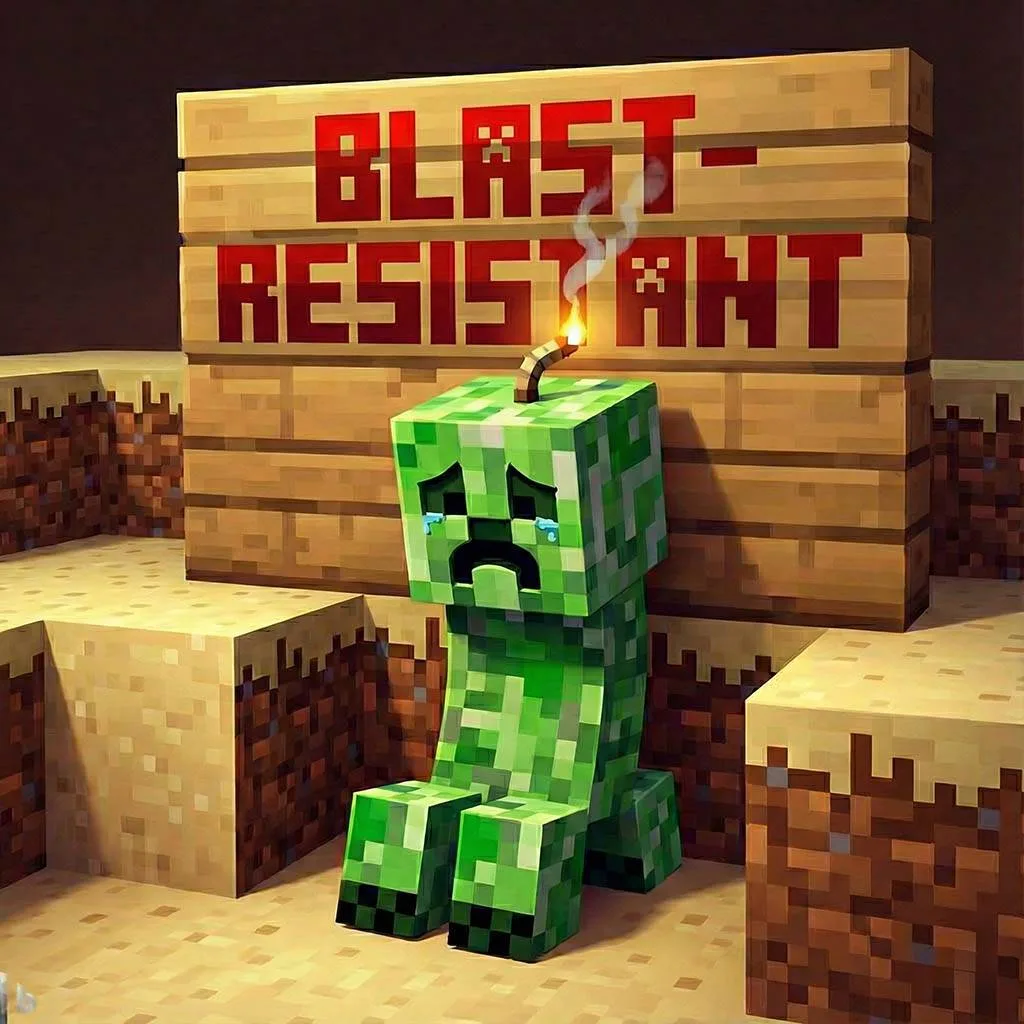 Creeper no Break Blocks screenshot 1