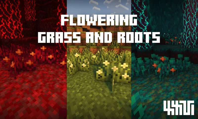 Flowering Grass And Roots — Cover