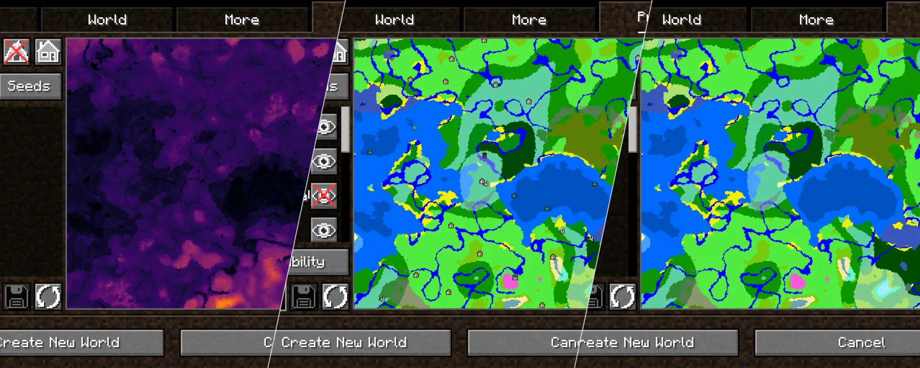 World Preview — World Preview screenshots 1–3