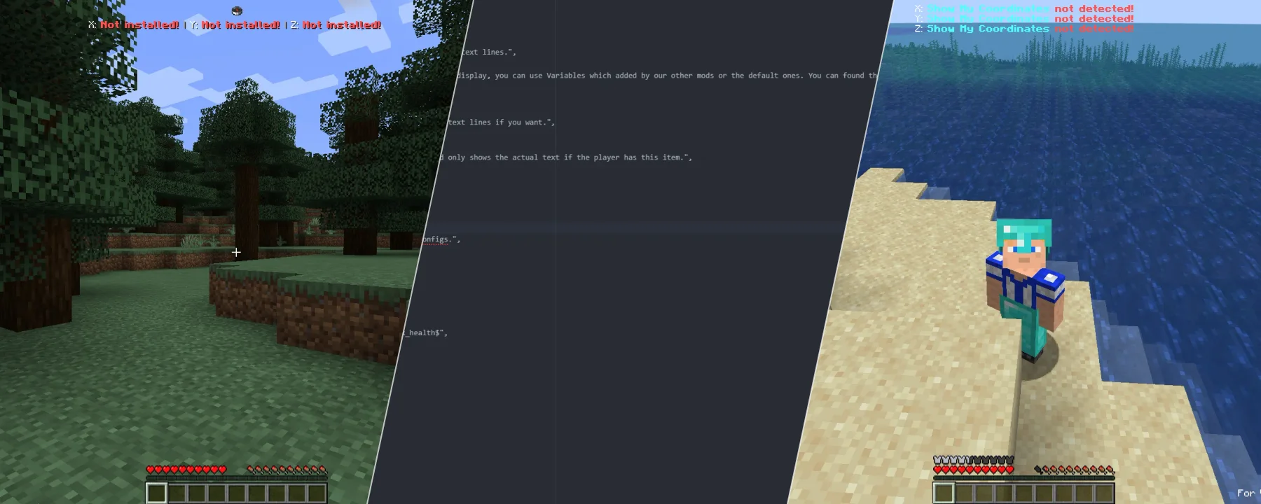 Hud Texts — Hud Texts screenshots 1–3