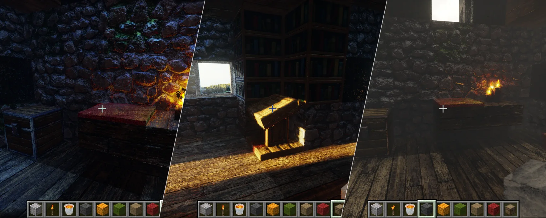 CTMPOMFIX Shader (Chocapic13' Shaders edit) — CTMPOMFIX Shader (Chocapic13' Shaders edit) screenshots 1–3