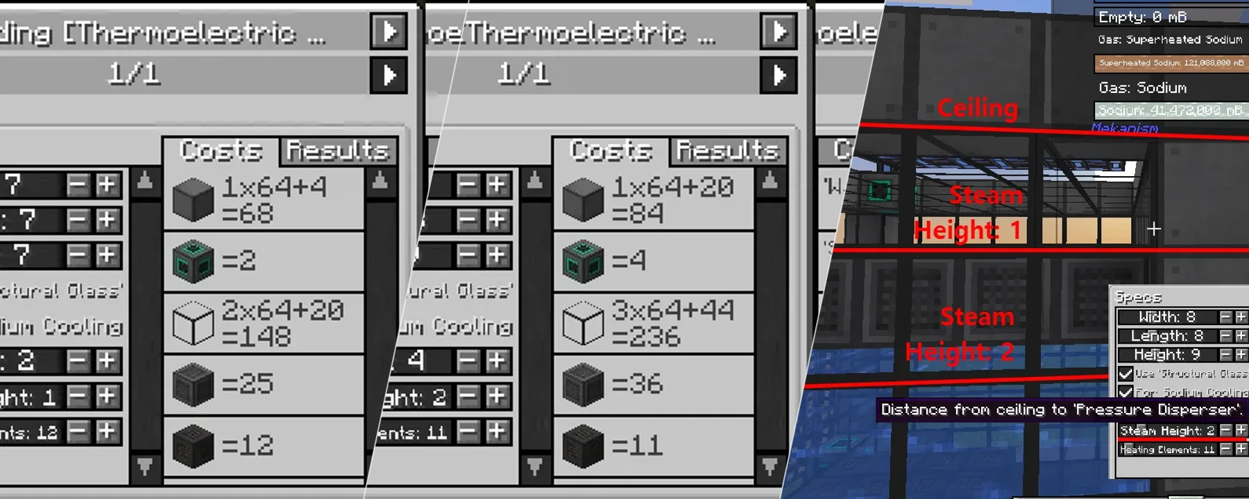 Just Enough Mekanism Multiblocks — Just Enough Mekanism Multiblocks screenshots 4–6