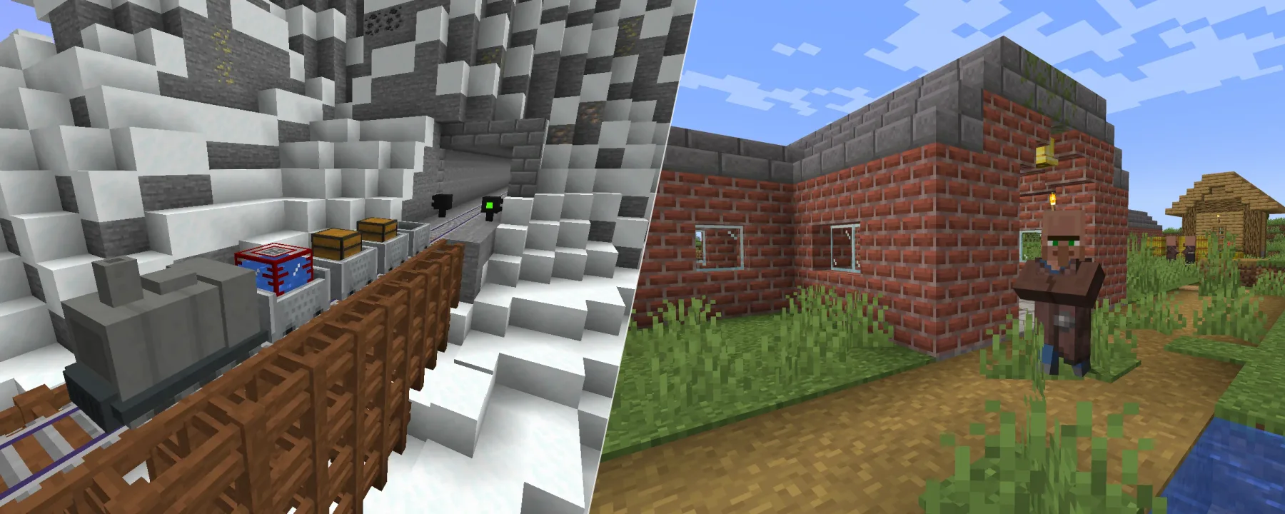 Railcraft Reborn — Railcraft Reborn screenshots 1–2