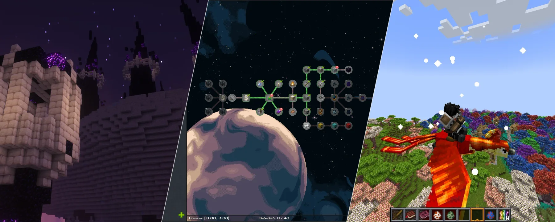Beyond Fantasy - A Magic RPG Modpack — Beyond Fantasy - A Magic RPG Modpack screenshots 1–3