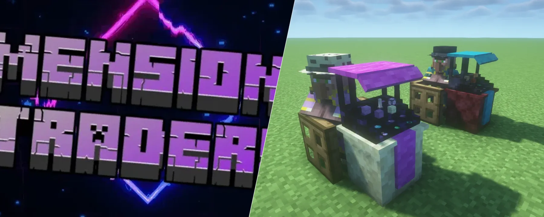 Dimensional Trade Villagers [Fabric | Forge]  — Dimensional Trade Villagers [Fabric | Forge]  screenshots 1–2