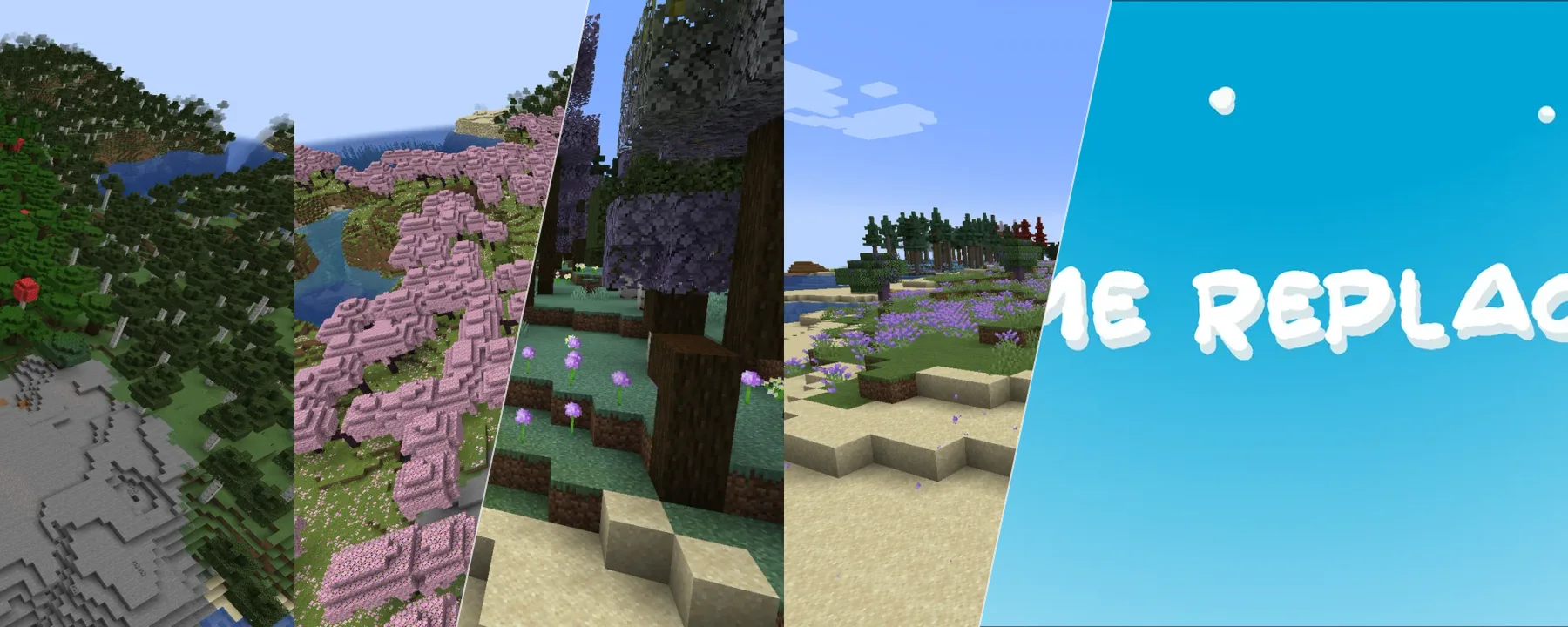 Biome Replacer — Biome Replacer screenshots 1–3