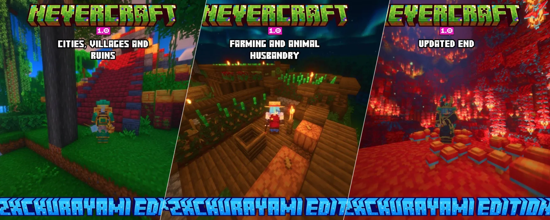 NeverCraft 1.0 — NeverCraft 1.0 screenshots 1–3