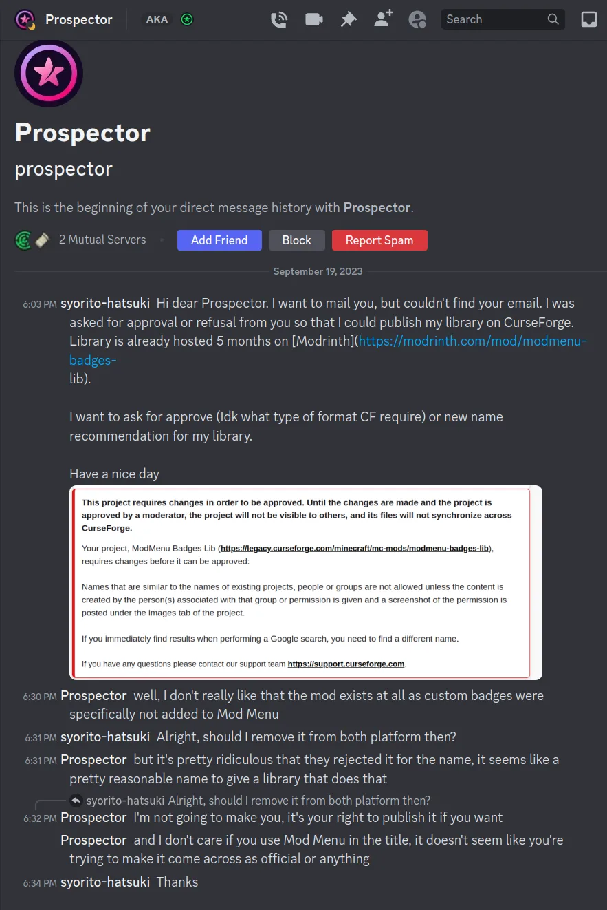ModMenu Badges Lib — Permission