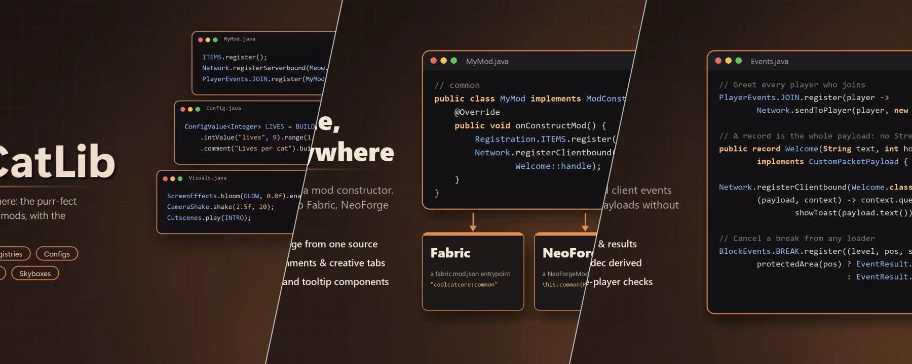 CoolCatLib — CoolCatLib screenshots 1–3