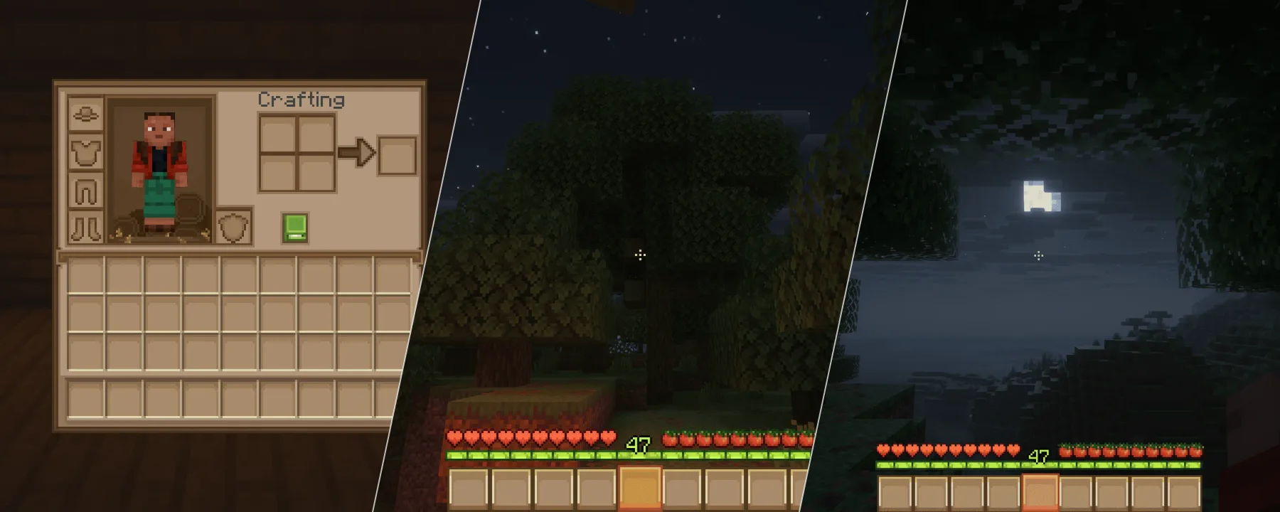 Farmer GUI — Farmer GUI screenshots 1–3