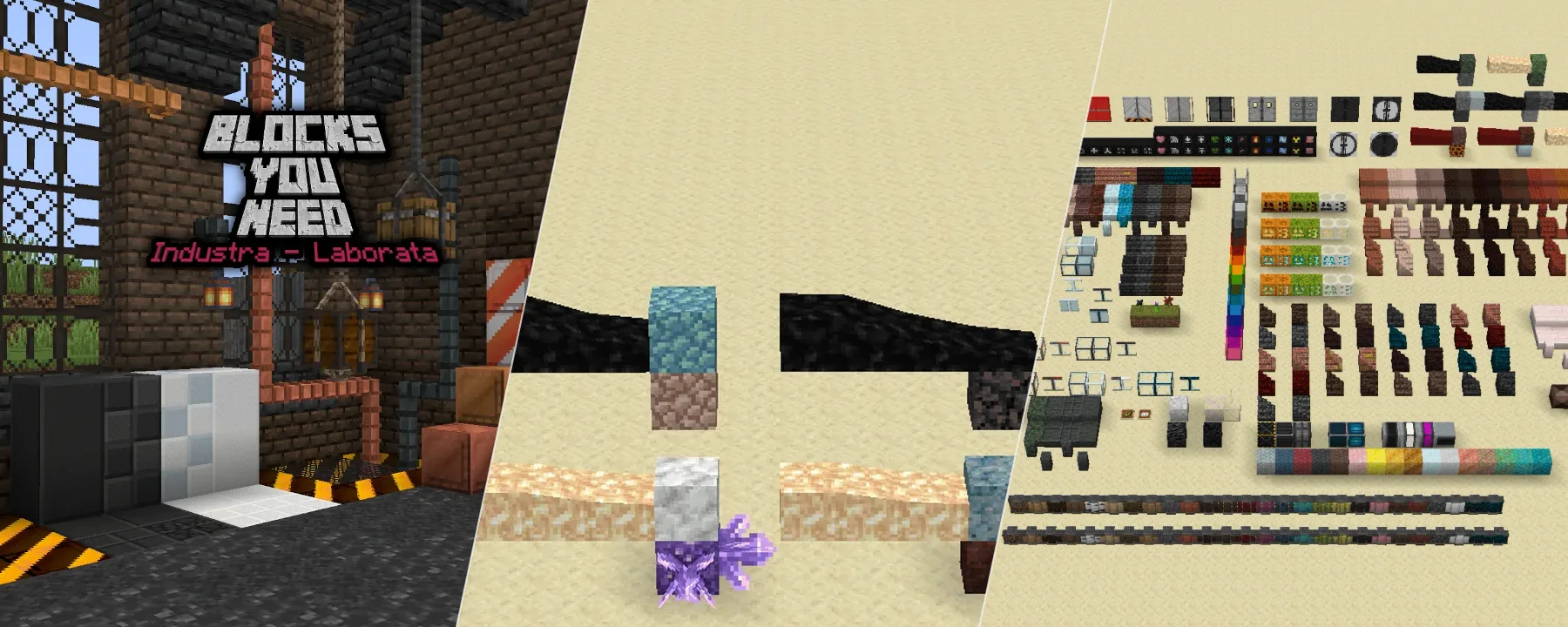 Blocks You Need (BYN) - Industrial, Steampunk, Laboratory, Space & more! — Blocks You Need (BYN) - Industrial, Steampunk, Laboratory, Space & more! screenshots 1–3