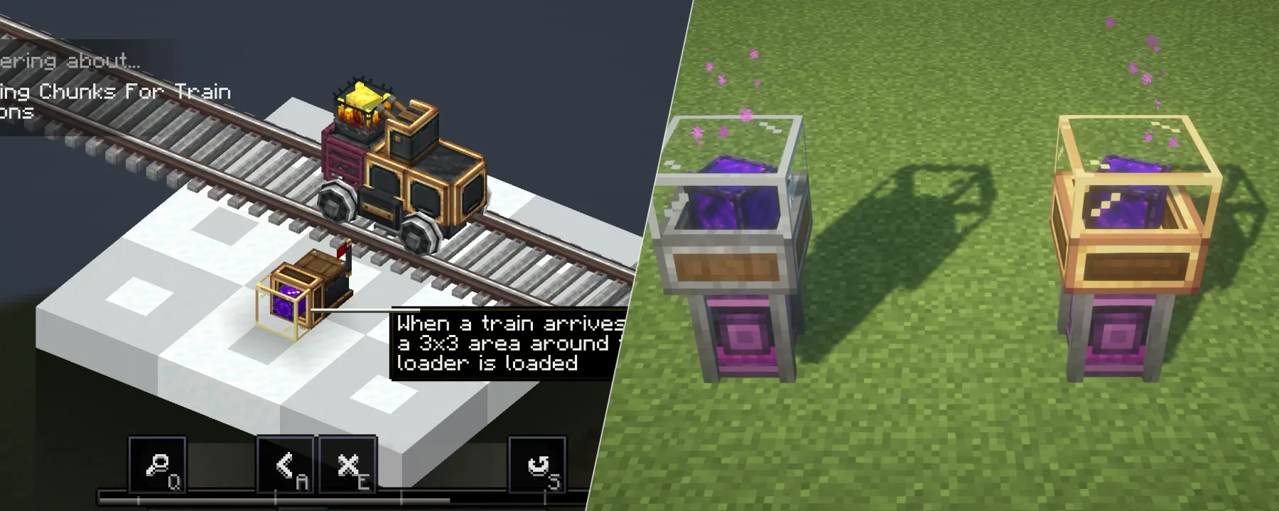 Create: Power Loader — Create: Power Loader screenshots 1–2