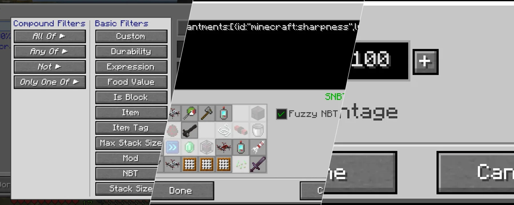 FTB Filter System — FTB Filter System screenshots 1–3