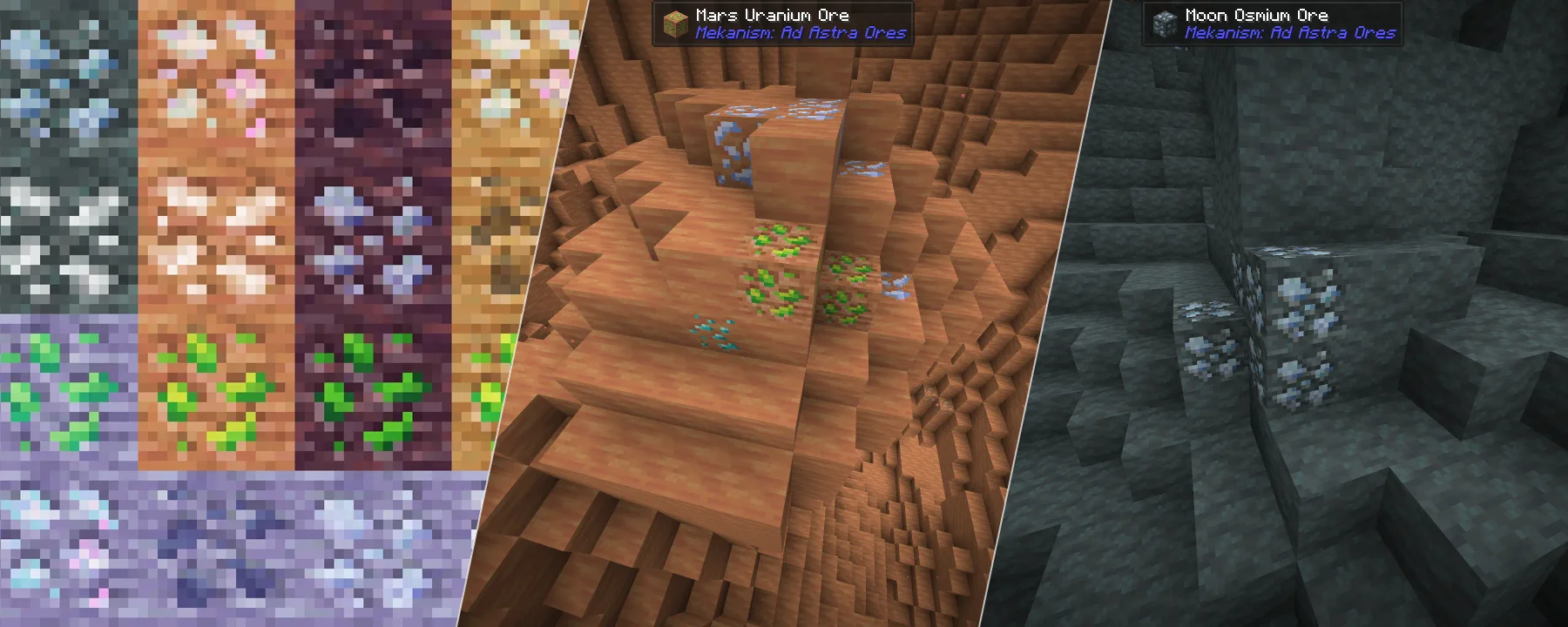 Mekanism: Ad Astra Ores — Mekanism: Ad Astra Ores screenshots 1–3