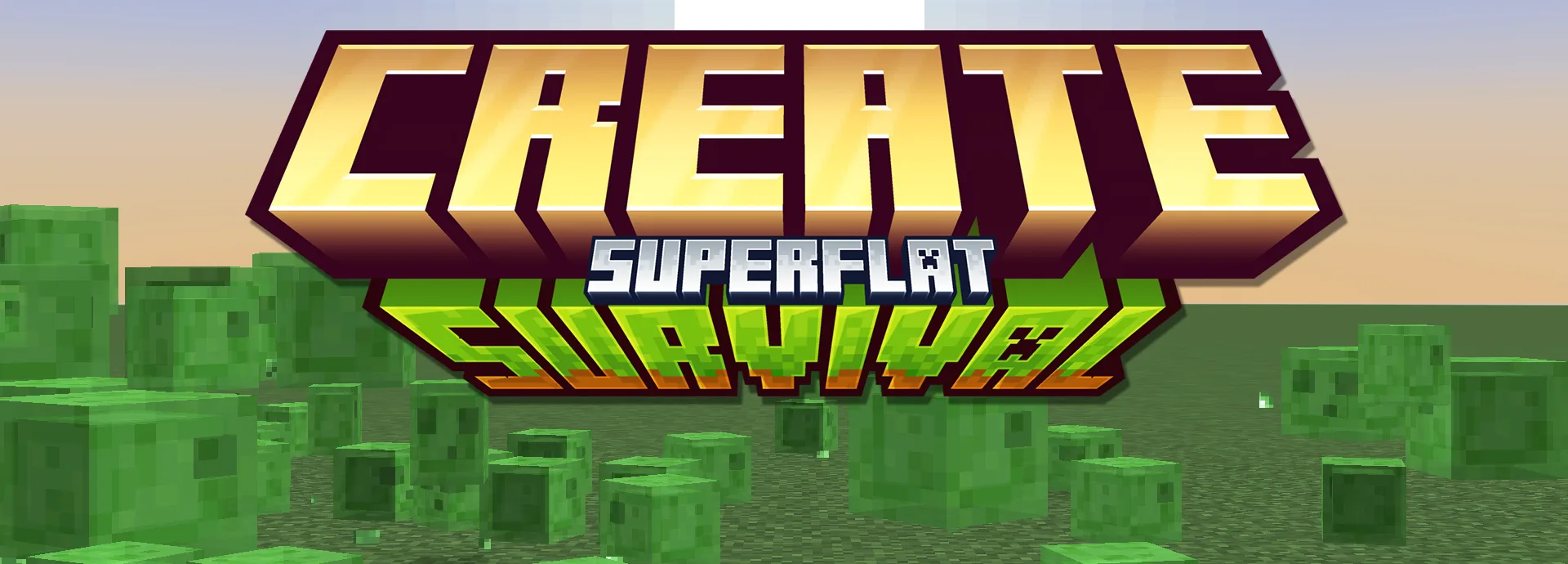 Create: Superflat Survival — Project Banner