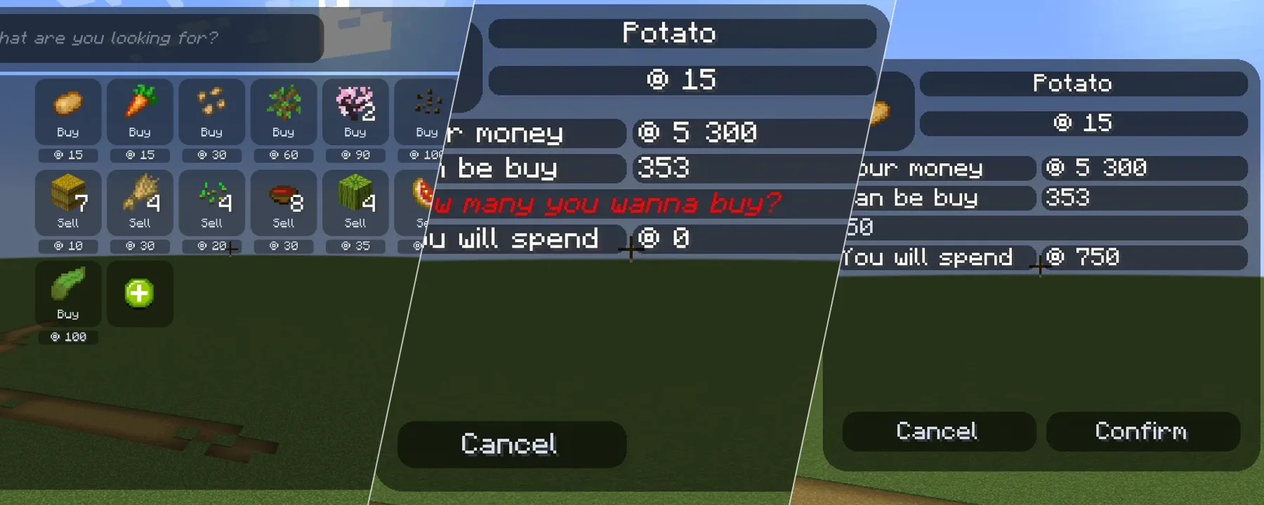 SDM Shop [Forge/Fabric] (Legacy) — SDM Shop [Forge/Fabric] (Legacy) screenshots 1–3